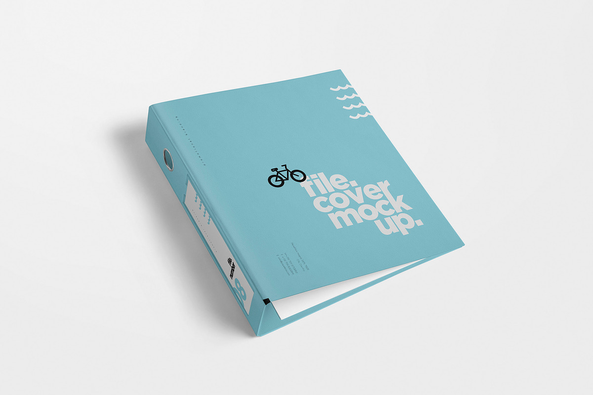 Box file Mockups in Product Mockups - product preview 8