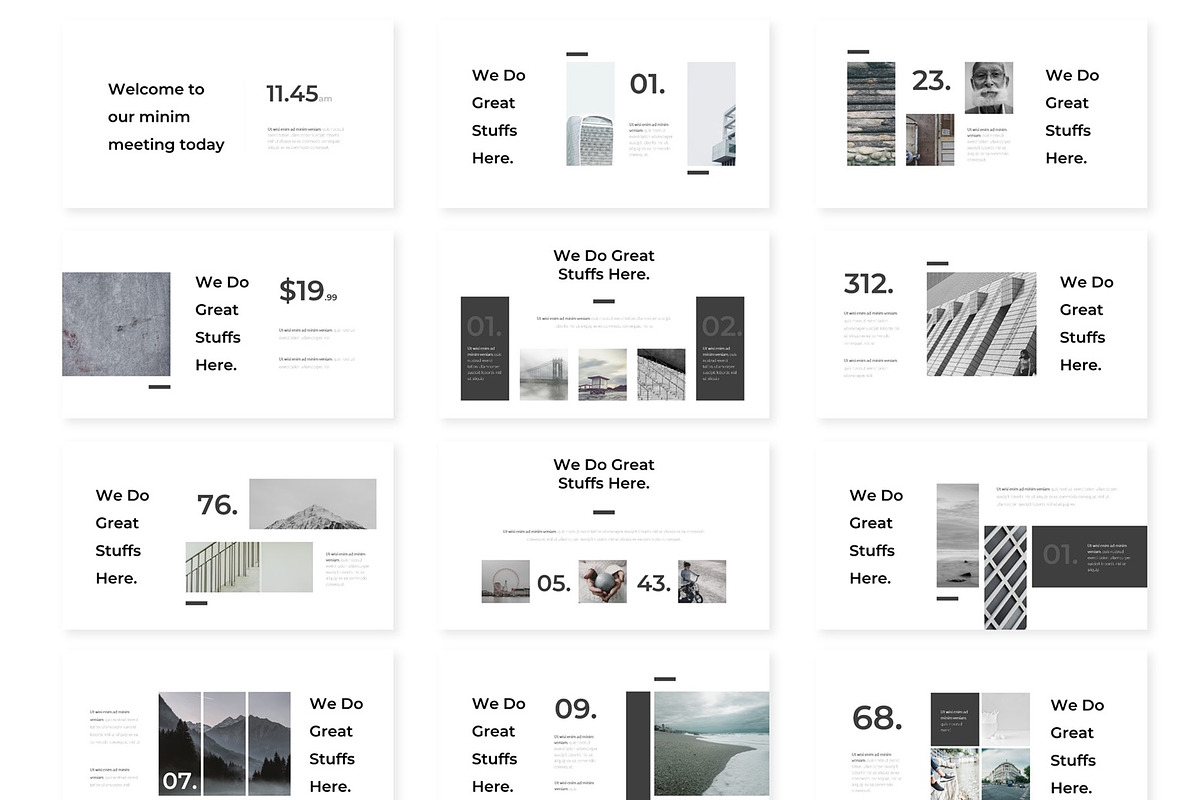 Minim - Google Slides Template in Google Slides Templates - product preview 8