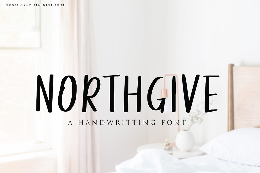 Northgive Font in Sans-Serif Fonts - product preview 8
