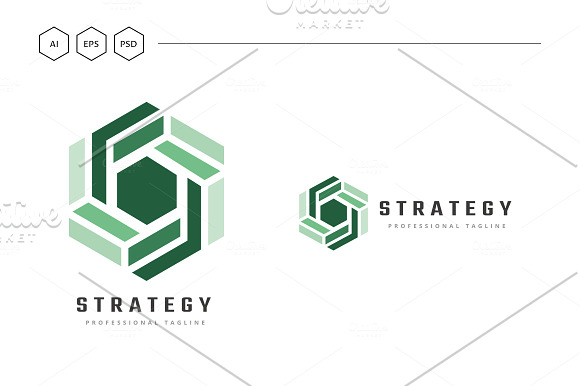 Strategy Letter S Logo in Logo Templates - product preview 5