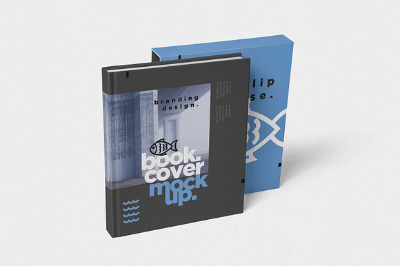 Book Cover & Case Mockups in Product Mockups - product preview 2