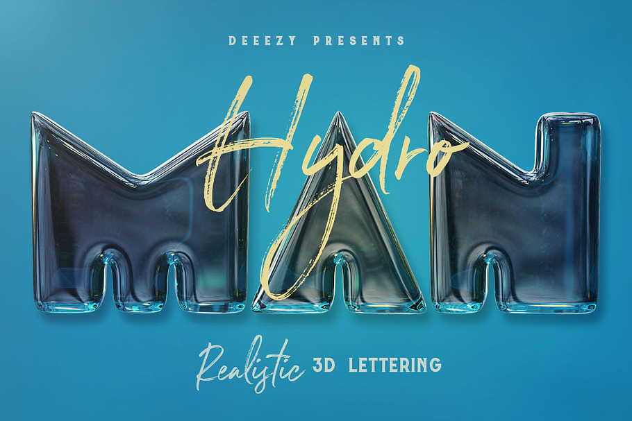 Hydroman – 3D Lettering
