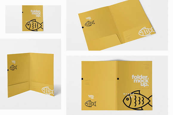 Beautiful Folder Mockups in Mockup Templates - product preview 5