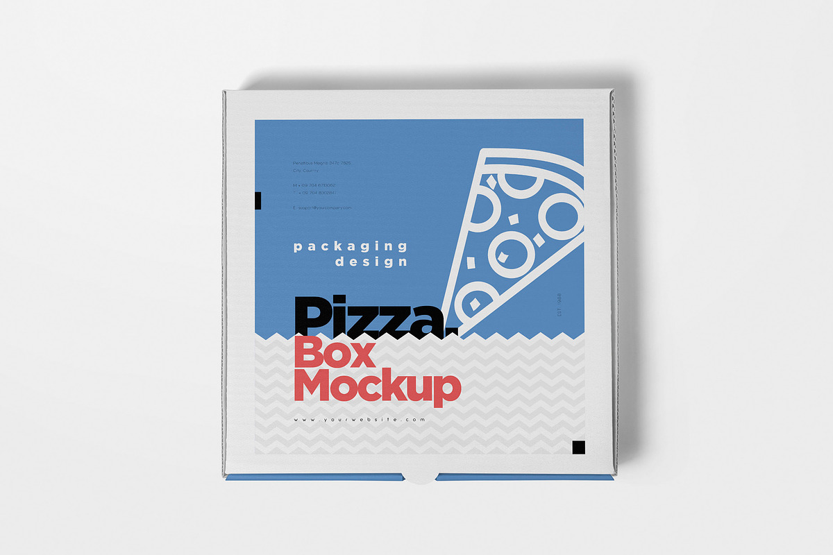Takeaway Pizza Mockups in Product Mockups - product preview 8