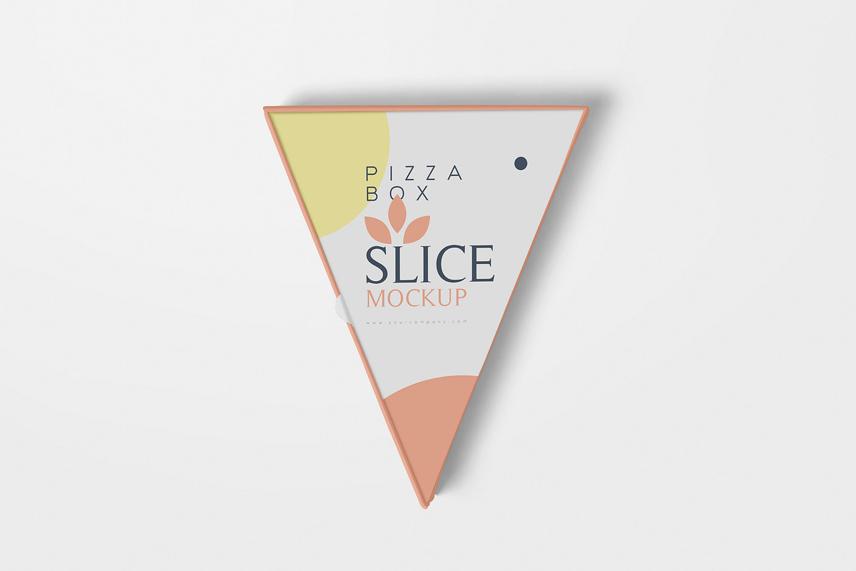 Pizza Slice Box Mockups in Product Mockups - product preview 8