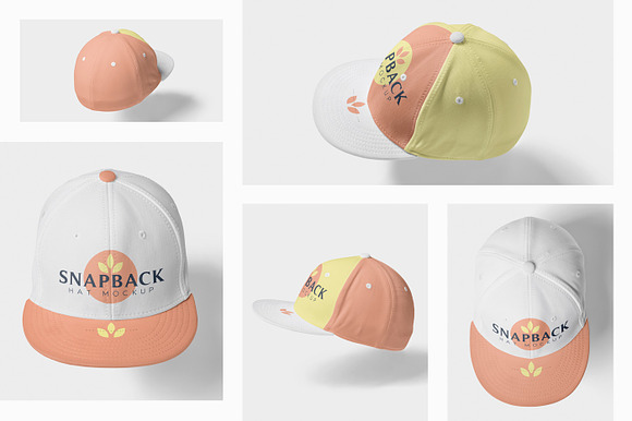 Snapback Mockups in Product Mockups - product preview 6