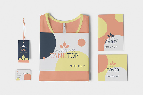 Women’s Tank Top Mockups in Product Mockups - product preview 2