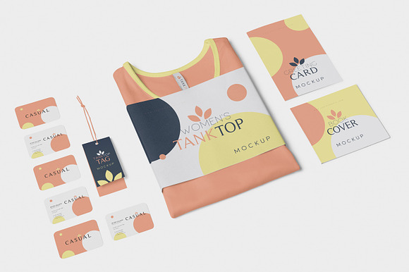 Women’s Tank Top Mockups in Product Mockups - product preview 3