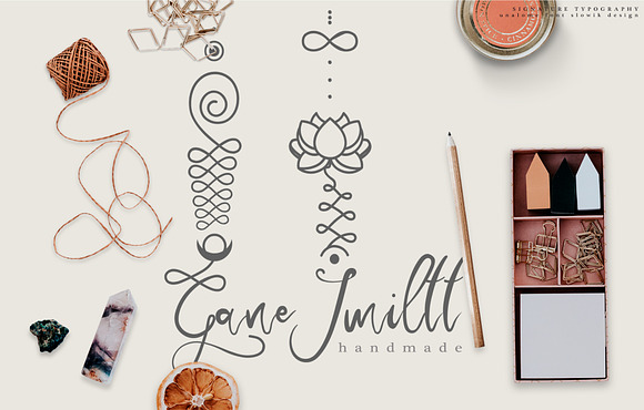 Unalome Sacred Font in Script Fonts - product preview 6