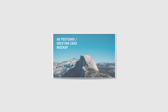 A6 Landscape Flyer, Postcard Mockup in Print Mockups - product preview 1