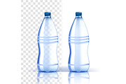 Plastic Bottle Vector. Recycle