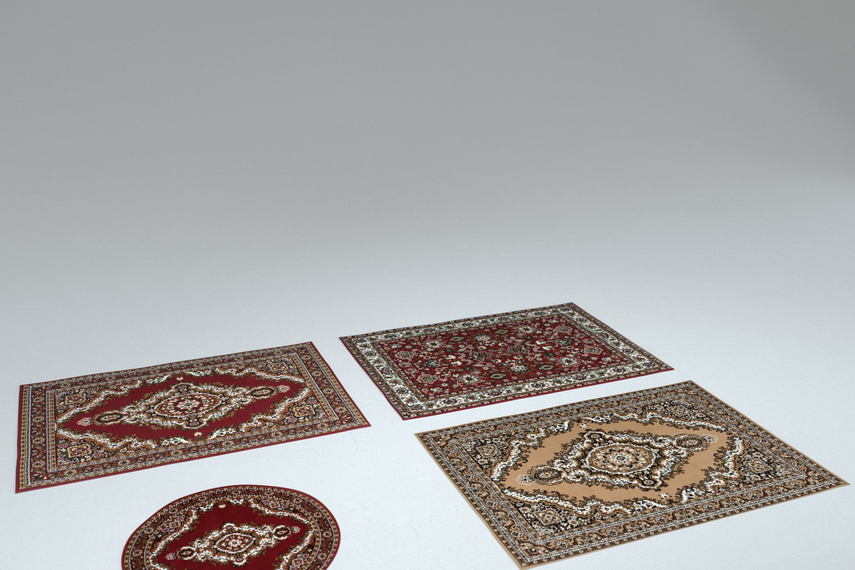 4 Persian Rugs in Furniture - product preview 8