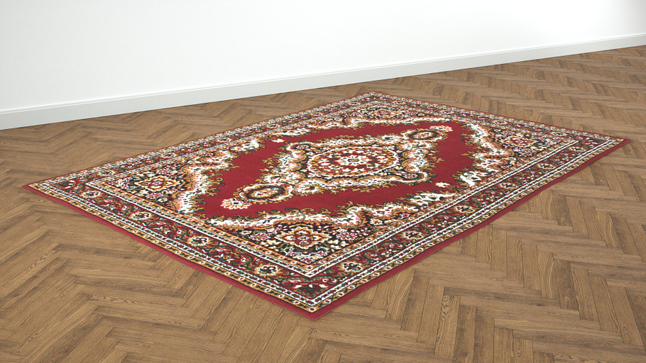 4 Persian Rugs in Furniture - product preview 6