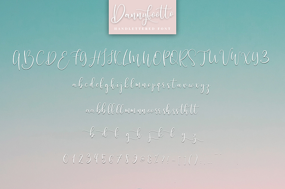 Dannyfootto in Script Fonts - product preview 5