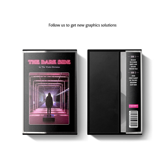 Cassette Tape Mockup in Product Mockups - product preview 5