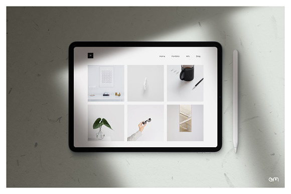 Molo - iPad Pro Scene Creator in Mobile & Web Mockups - product preview 7