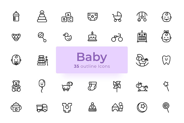 Baby - Icons Pack