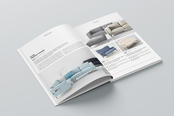 Interior Brochures / Catalogs in Brochure Templates - product preview 5