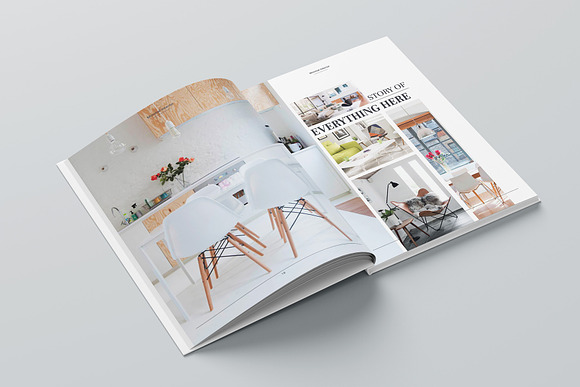 Interior Brochures / Catalogs in Brochure Templates - product preview 9