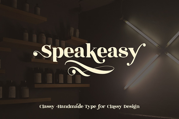 Speakeasy | A Classy Serif in Serif Fonts - product preview 1