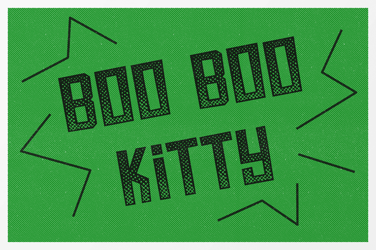 Boo Boo Kitty in Display Fonts - product preview 8