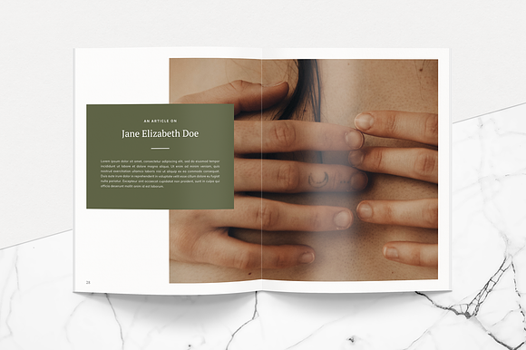 Friend Magazine Template in Magazine Templates - product preview 14