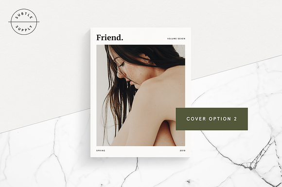 Friend Magazine Template in Magazine Templates - product preview 17