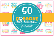 50 Doggone Dog SVG Bundle! 