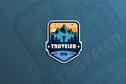 Traveler.Sticker.Logo