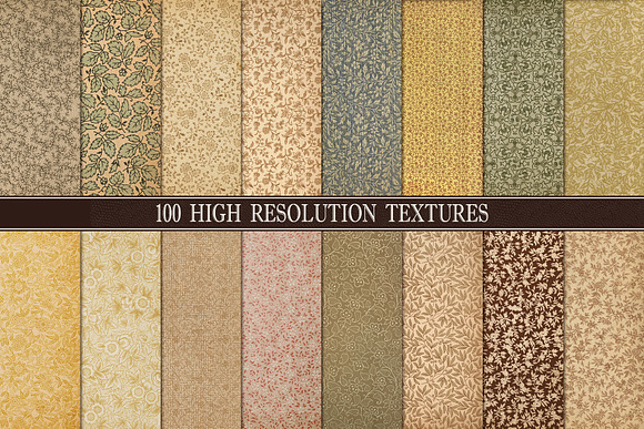 Vintage Decorative Papers in Textures - product preview 3
