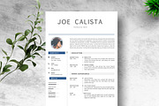 CV Template & Cover Letter Page
