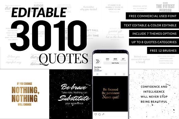Instagram Social Media Quotes in Instagram Templates - product preview 30