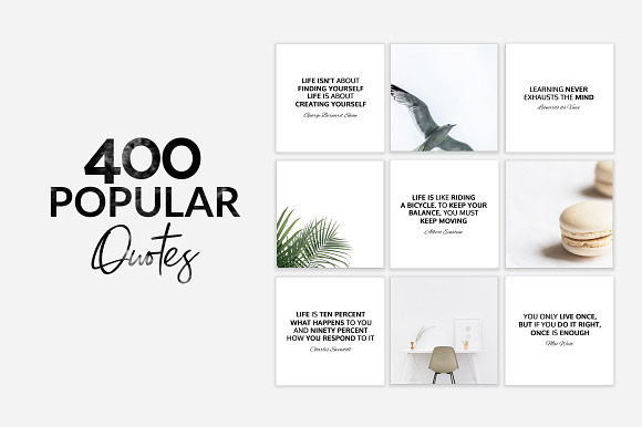 Instagram Social Media Quotes in Instagram Templates - product preview 38