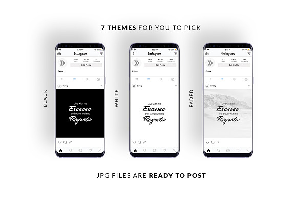 Instagram Social Media Quotes in Instagram Templates - product preview 39