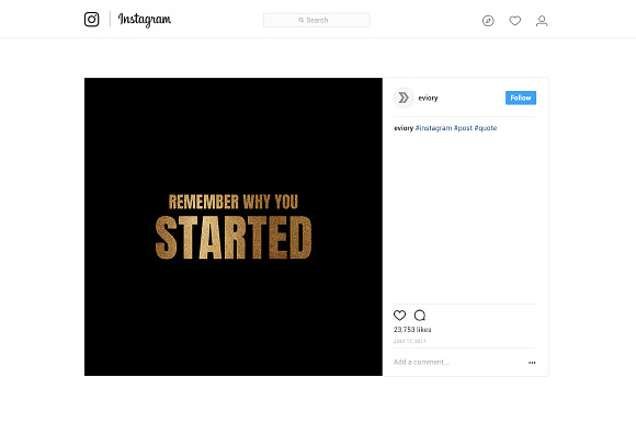 Instagram Social Media Quotes in Instagram Templates - product preview 43