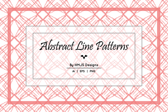 Abstract Line Patterns in Patterns - product preview 1