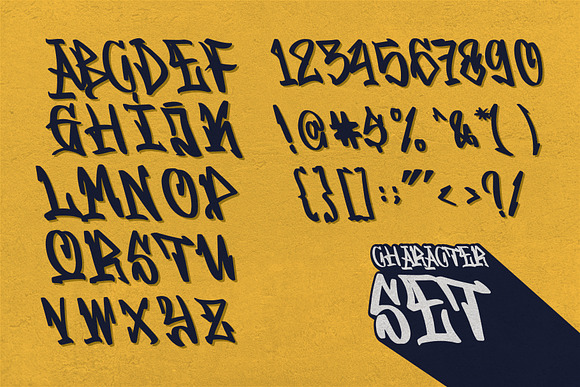 GRAFFITASI in Blackletter Fonts - product preview 3