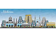 Madurai India City Skyline 