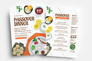 Passover Flyer / Menu Template