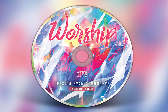 Worship CD Album Artwork in Templates - product preview 1