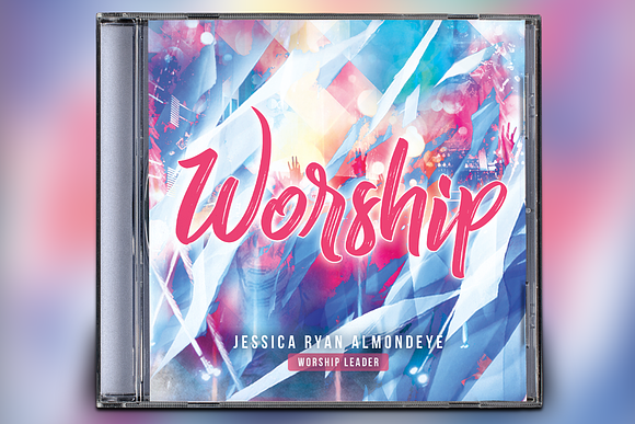 Worship CD Album Artwork in Templates - product preview 4