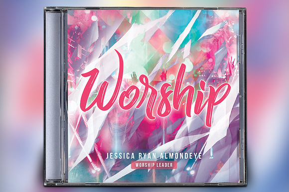 Worship CD Album Artwork in Templates - product preview 6