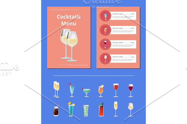 Cocktail Party Menu List Cocktail