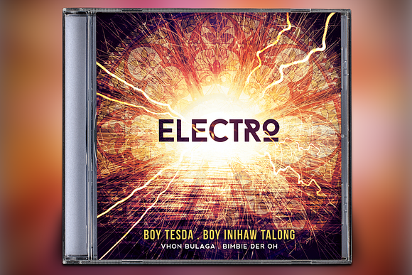 Electro CD Album Artwork in Templates - product preview 4