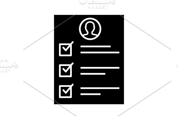 Service quality control survey icon