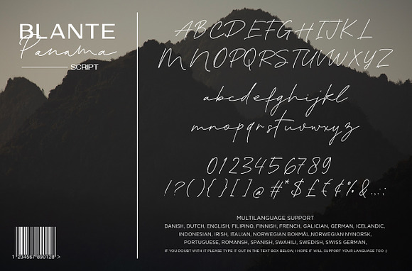 BLANTE PANAMA - Duo Fonts in Display Fonts - product preview 11