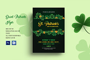 St. Patrick’s Day Party Flyer - V977