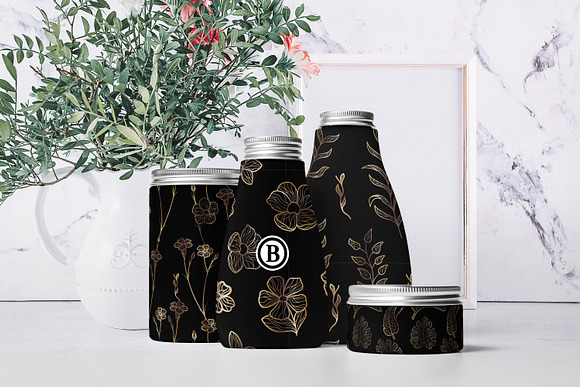 WOW Golden Botanical Patterns in Patterns - product preview 2
