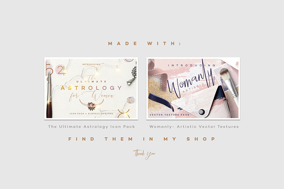 Astrology Calendar Templates in Stationery Templates - product preview 3