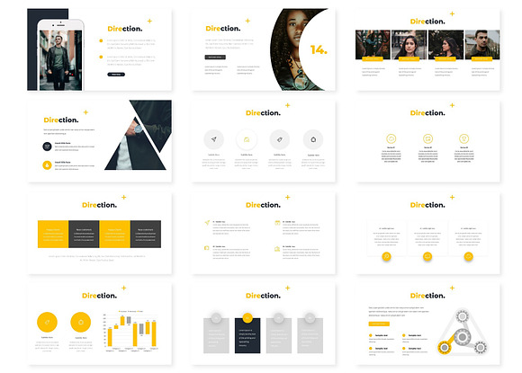 Direction - Keynote Template in Keynote Templates - product preview 2